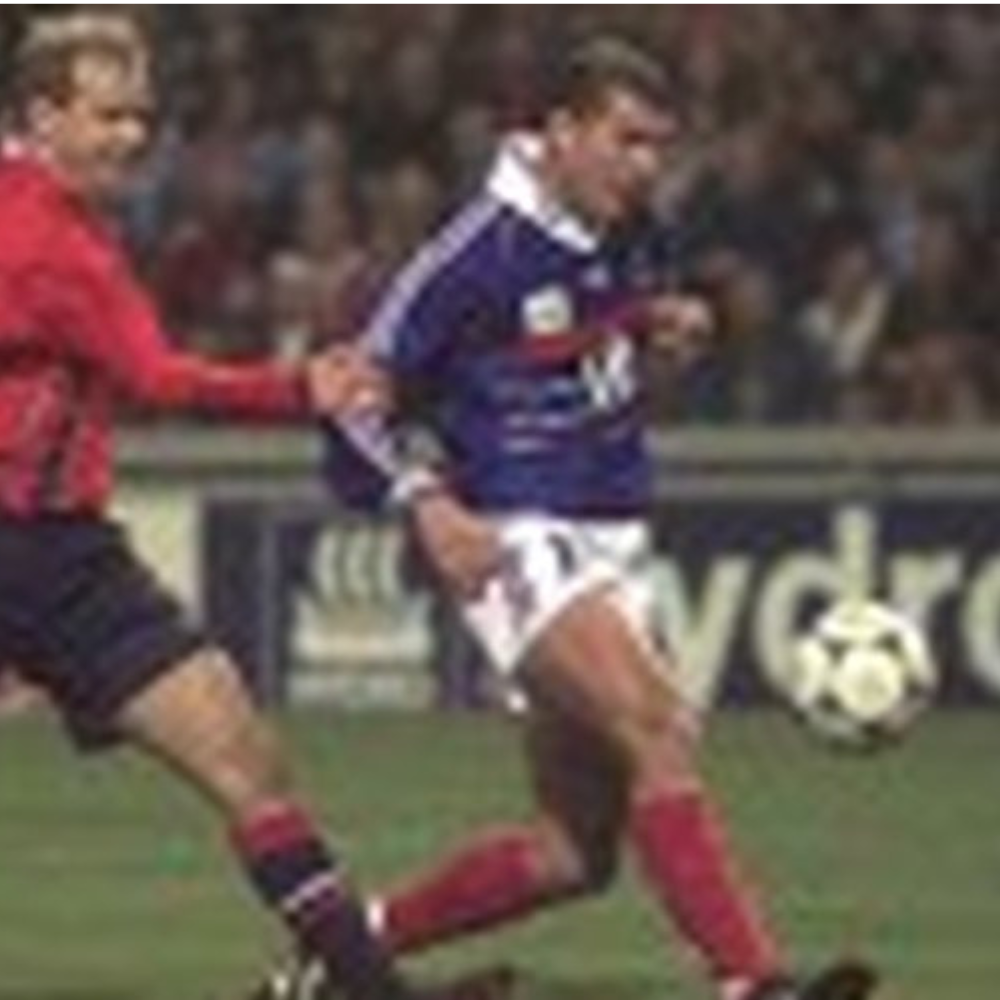 Zinédine Zidane – Équipe de France (25/02/1998)